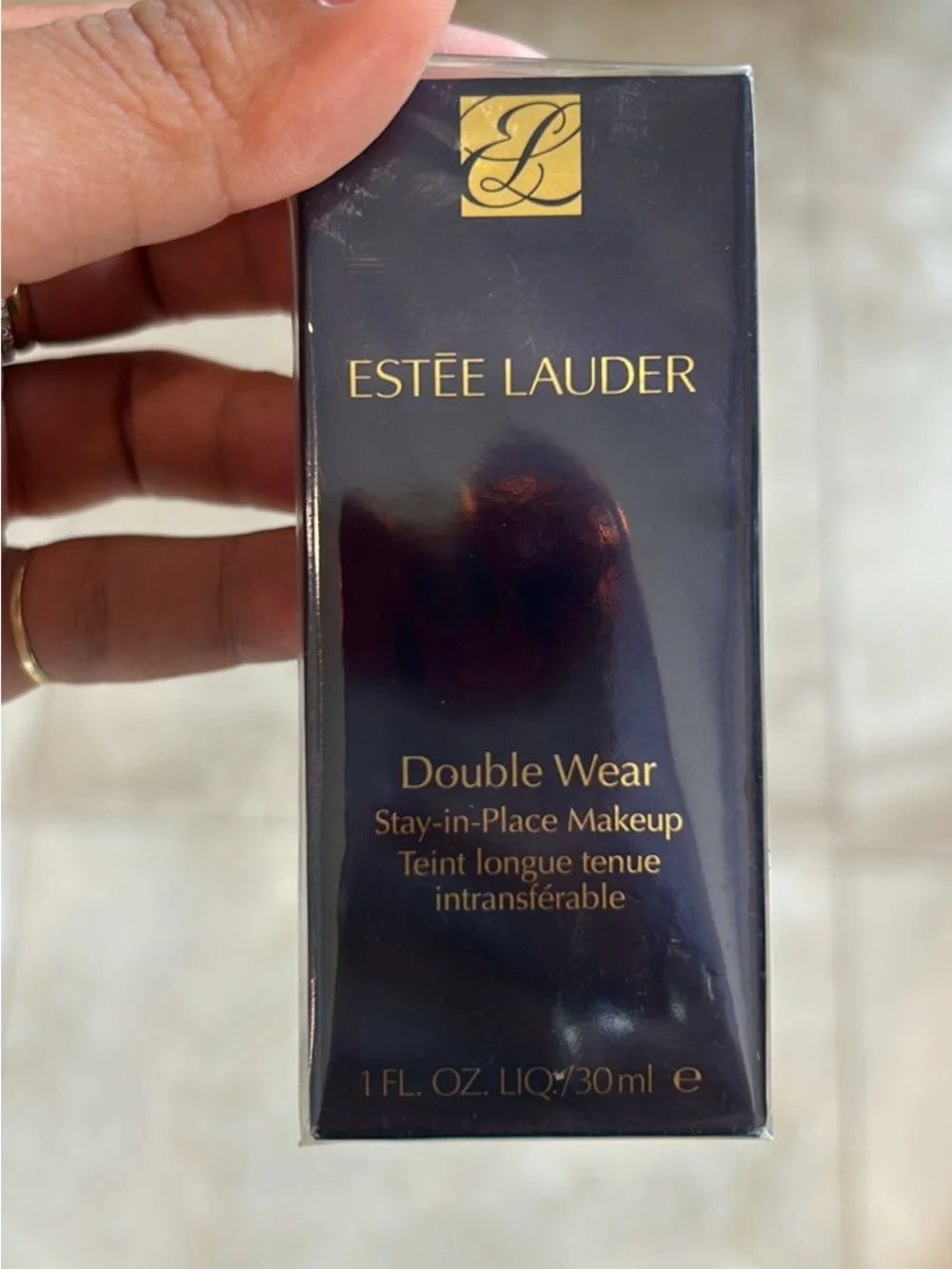 Original formula !! Estee Lauder Double Wear Foundation 1C0 Shell